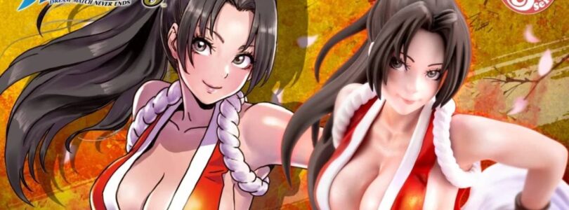 Mai Shiranui ex figura de Bishoujo en comparación con el original