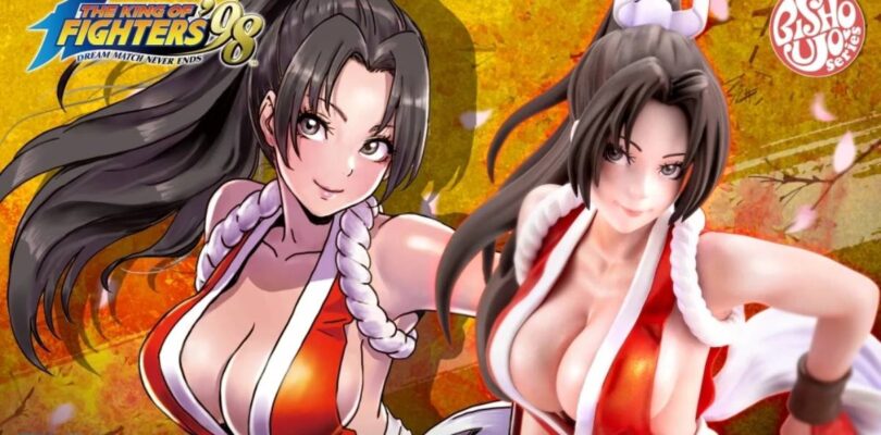 Mai Shiranui ex figura de Bishoujo en comparación con el original