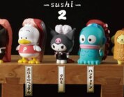 Más personajes de Sanrio Sushi Gacha Toys debut en septiembre