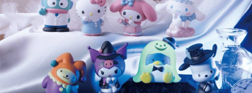Amigos de personaje de Sanrio 4 figuras usan disfraces de Halloween