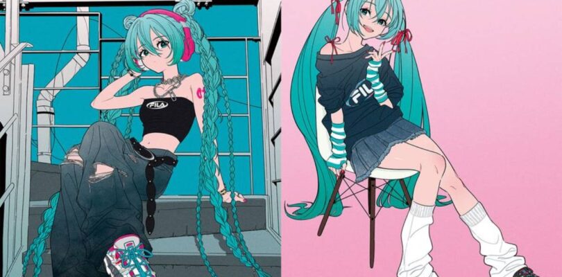 Tercer Hatsune Miku X Fila Snkrdunk Sneakers llegan en marzo