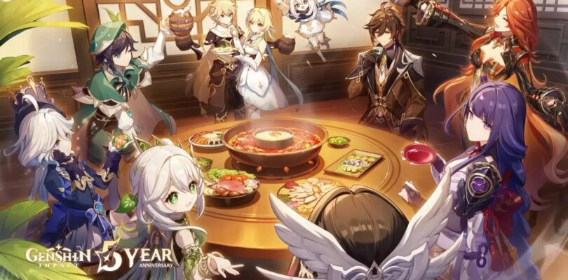 Venti VA Sings Genshin Impact 5th Anniversary Theme Canción