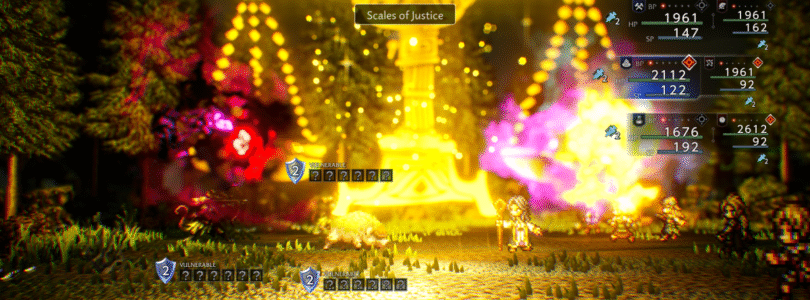 Conoce a los personajes de Octopath Traveler 0 Pardis III, Carinda, Pius, Saoirse y Xerc