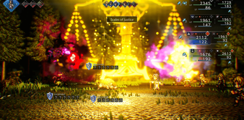 Conoce a los personajes de Octopath Traveler 0 Pardis III, Carinda, Pius, Saoirse y Xerc