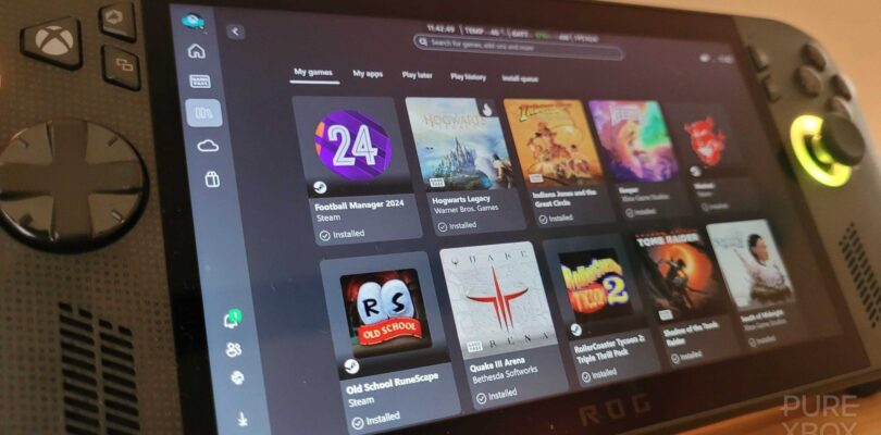 Microsoft comparte la lista inicial de juegos ROG Xbox Ally que admiten la entrega avanzada de sombreadores
