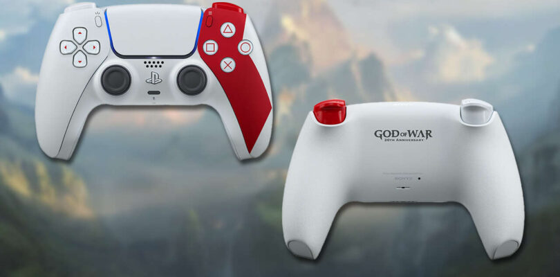 Controlador PS5 del vigésimo aniversario de God Of War reabastecido en Amazon