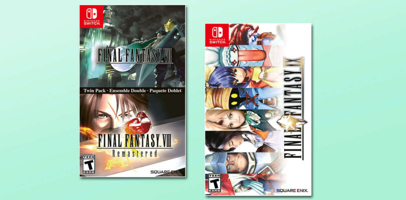 Final Fantasy 7, 8 y 9 finalmente se lanzarán en formato físico en Switch en Estados Unidos