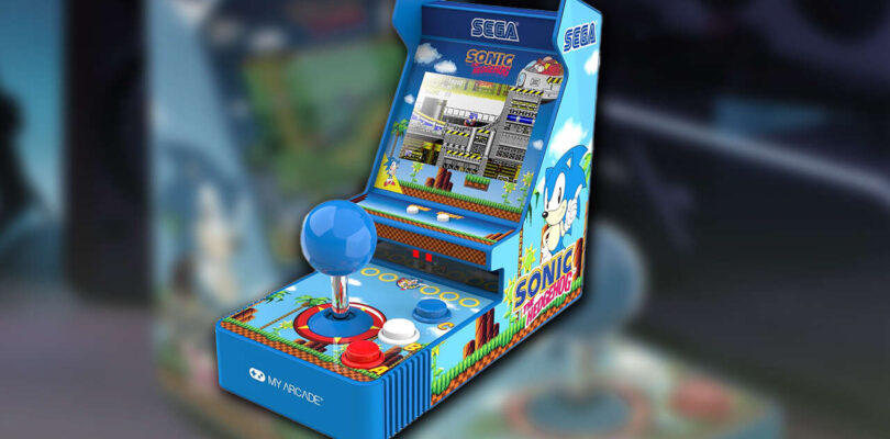Próximamente gabinete arcade en miniatura de Sonic the Hedgehog