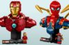 Los nuevos bustos de Spider-Man y Iron Man de Lego obtienen descuentos por tiempo limitado