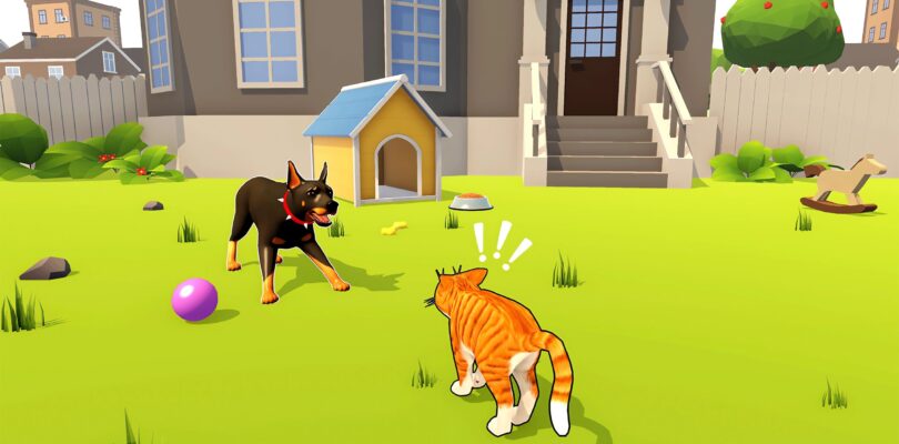 Roba salchichas, rompe la televisión y molesta al perro en Bad Cat