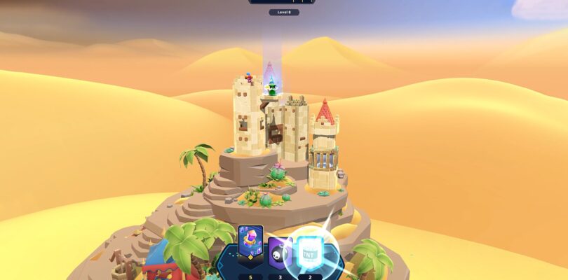 Bombas, meteoros y rayos mágicos: ¡tu arsenal te espera en Castle Crumble!