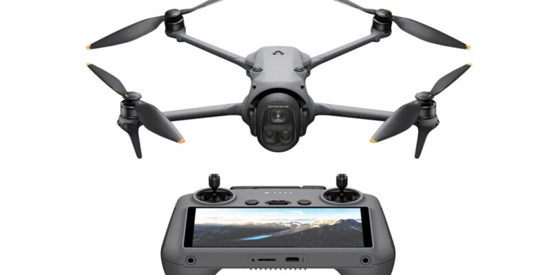 Dji Mavic 4 Pro Drone con RC 2 gotas por cientos, lo que lo convierte en el dron profesional más barato de 6k/60 fps