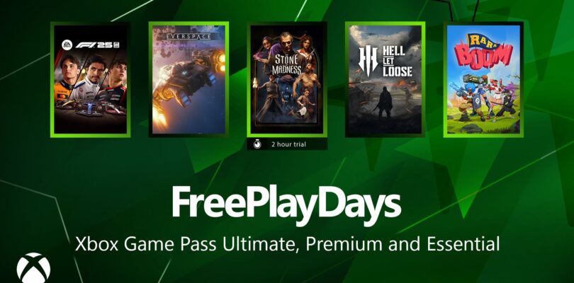 Días de juego gratis: F1 25, Everspace, Hell Let Loose, The Stone of Madness y Ra Ra Boom