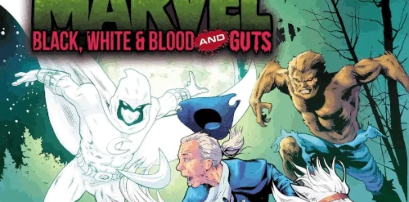 Reseña del cómic Negro, blanco, sangre y tripas