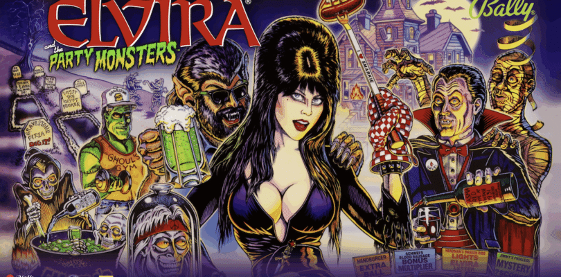 Elvira, la reina de Halloween, se hace cargo de Pinball FX