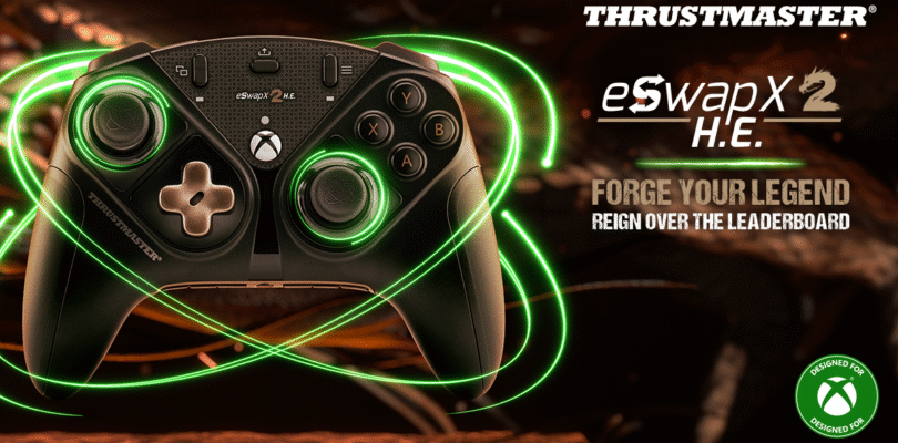 El nuevo controlador de ESWAP X2 de Thrustmaster para los objetivos de Xbox Stick Drift con Hall Effect Tech