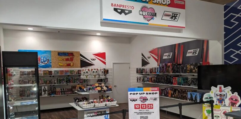 Banpresto Pop Up Shop y Gundam Base Store se dirigen al área de Chicago