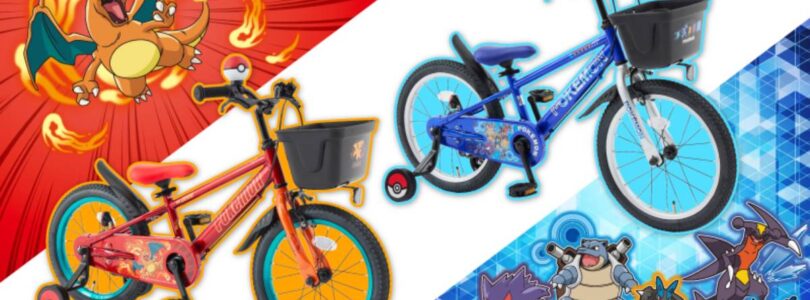 Las bicicletas Pokémon de Charizard y ‘Blue Party’ aparecen en Japón