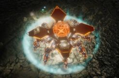 El nuevo juego de estrategia Dark Moon te asigna la tarea de huir del sol en una araña mecánica gigante; sin presión