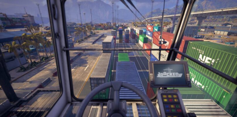 La demostración Steam Next Fest del hermano de RoadCraft, Docked, está dirigida a personas profundamente conmovidas por el movimiento de contenedores.