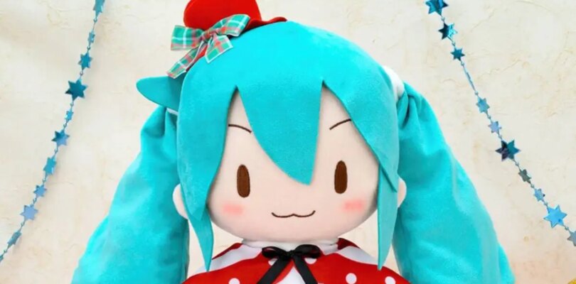 Las mantas y peluches navideños de Hatsune Miku debutarán en noviembre
