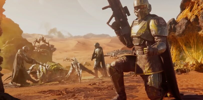 ¿Por qué HellDivers 2 tiene un tamaño de instalación tan hinchado en la PC? Viejos discos duros, dice Dev