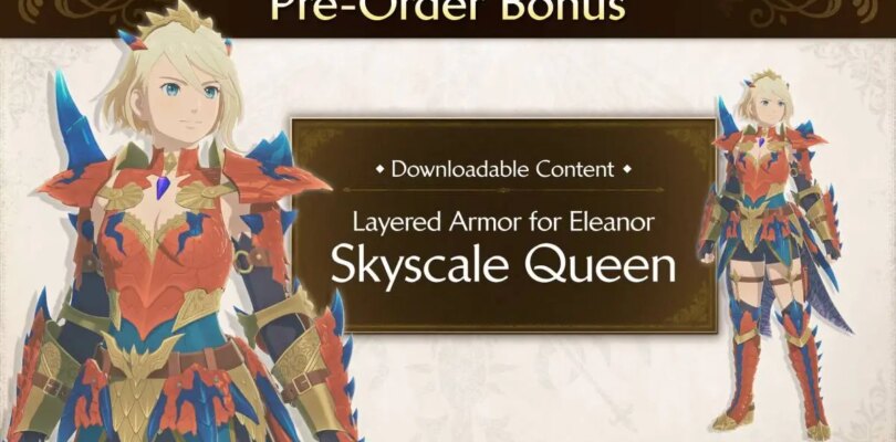 El bono de reserva de Monster Hunter Stories 3 es un cosmético de armadura en capas