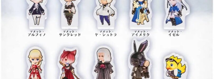 Los nuevos juguetes cápsula de Final Fantasy son bloques acrílicos de personajes FFXIV