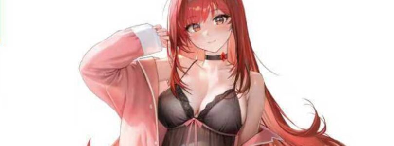 Caperucita Roja con su preciado disfraz rojo