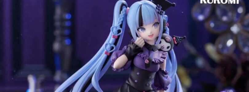 La nueva figura de Snow Miku Kuromi viste un vestido gótico de Lolita