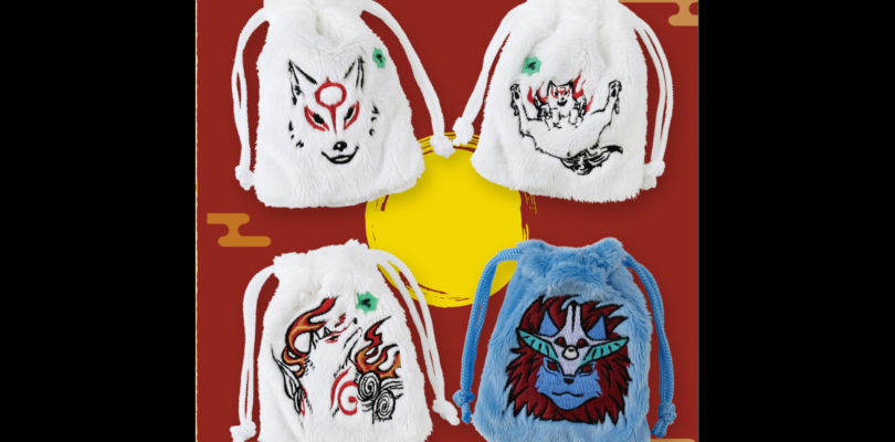 Okami y Amaterasu regresan como mochilas con cordón
