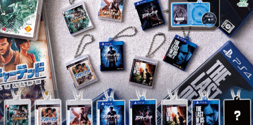 Cajas de juegos de PS3 y PS4 convertidas en llaveros