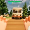 ¿RV ya llegó? es un juego cooperativo de papá sobre cómo hacer un muy mal trabajo conduciendo a casa después de tus vacaciones en autocaravana.