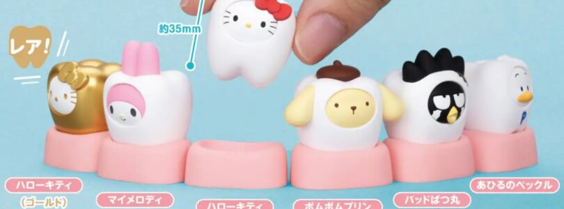 Los personajes de Sanrio se convierten en dientes en New Gacha