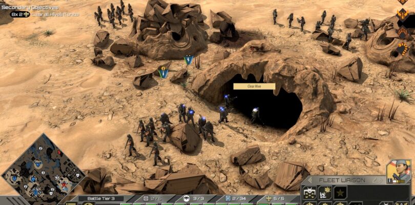 Starship Troopers RTS de caza de errores: Terran Command obtiene una actualización gratuita del modo Territorio que te permite defender tres planetas a la vez