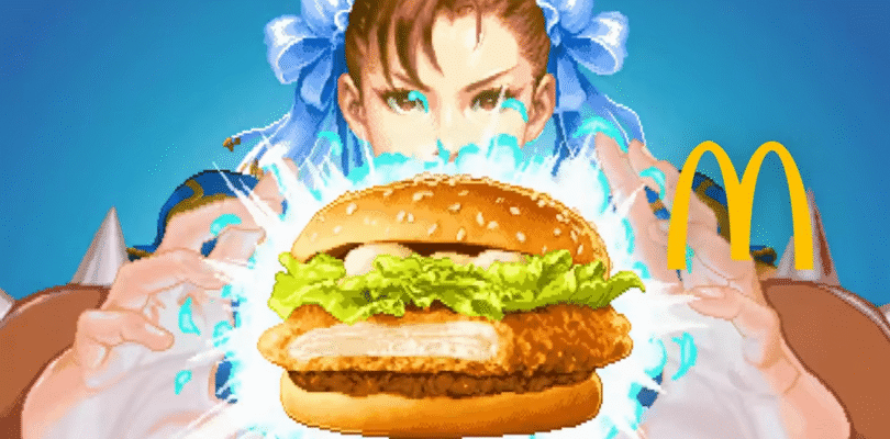 McDonald’s Japón lanzará hamburguesas callejeras basadas en personajes de Street Fighter