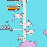 Los humanos dan a luz gansos que a su vez dan a luz mutantes para pagar por un elaborado apareamiento en el cielo en la demostración Steam Next Fest de Tingus Goose