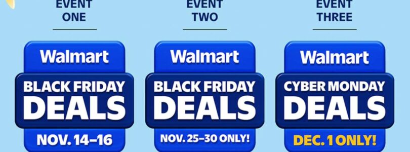 Walmart comparte las fechas de ventas del Black Friday y Cyber ​​Monday para 2025