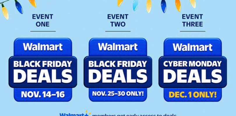 Walmart comparte las fechas de ventas del Black Friday y Cyber Monday para 2025