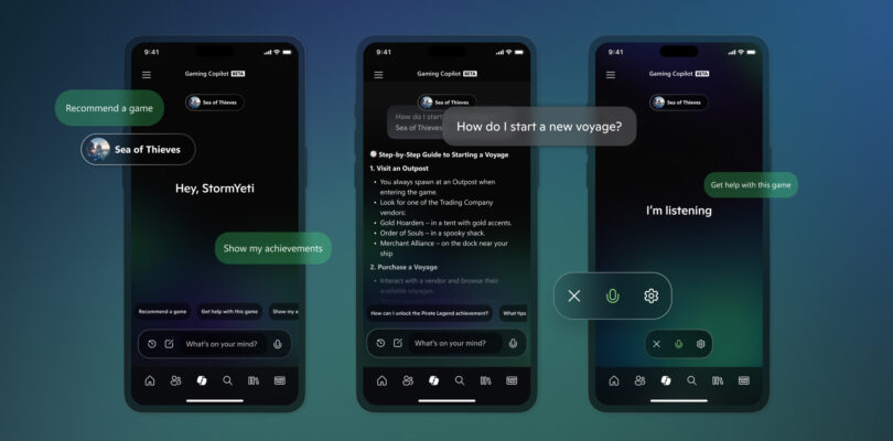 Actualización de noviembre de Xbox: Gaming Copilot disponible en dispositivos móviles, experiencia de pantalla completa ya disponible y más