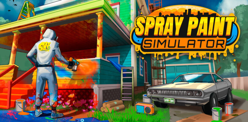 Actualización del simulador de pintura en aerosol con más colores, mejor flujo y más suave