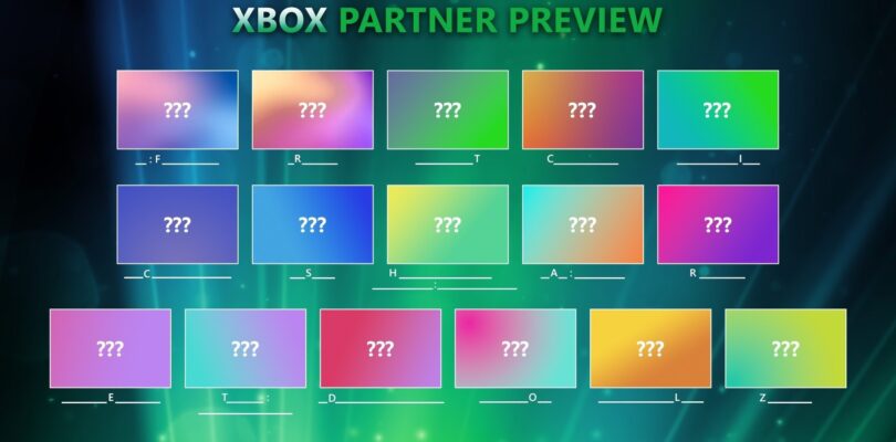 16 revelaciones de Xbox adelantadas para la presentación preliminar de socios del jueves