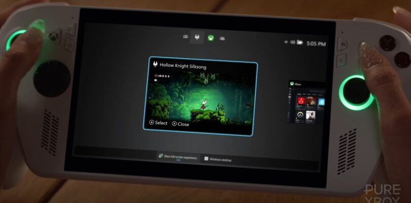 El panel de control de ROG Xbox Ally pronto estará disponible en PC estándar con Windows