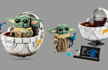 Star Wars Baby Yoda con modelo Lego Hover Pram obtiene un gran descuento