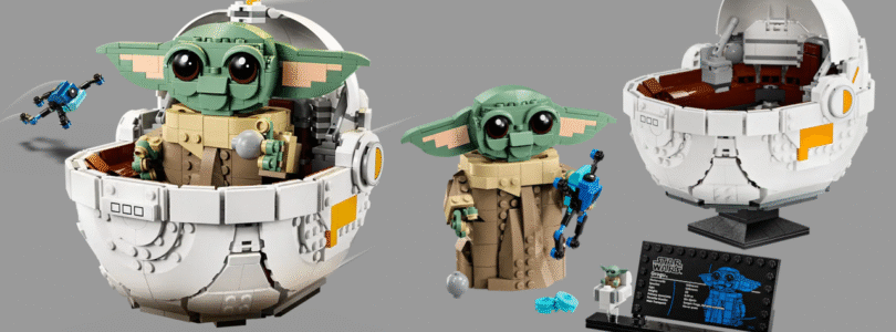 Star Wars Baby Yoda con modelo Lego Hover Pram obtiene un gran descuento