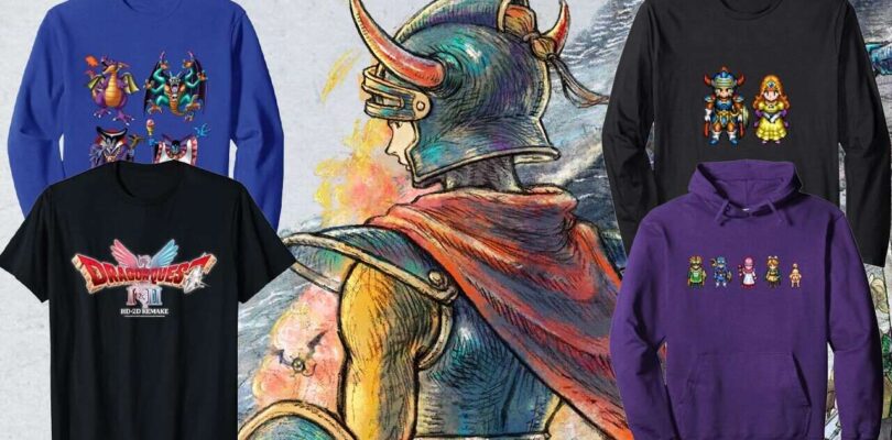 Nueva ropa oficial de Dragon Quest ya disponible en Amazon
