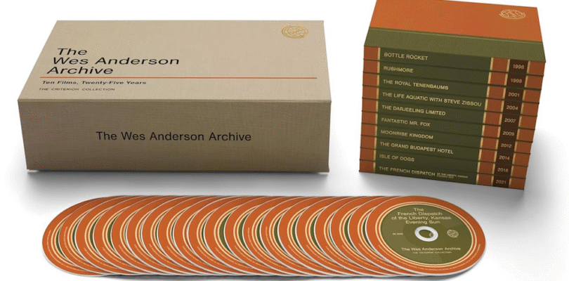 La nueva colección Blu-Ray 4K de 10 películas de Wes Anderson de Criterion tiene un 50% de descuento
