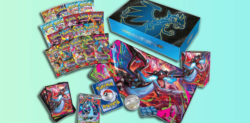 Pedidos anticipados de la colección Ultra-Premium Mega Charizard de Pokémon TCG reabastecidos en Amazon