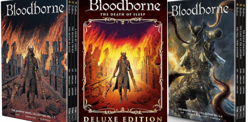 Las nuevas colecciones de fundas y novelas gráficas Bloodborne Deluxe obtienen ofertas por tiempo limitado