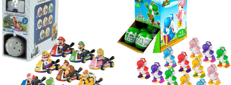 Caja ciega de Mario Kart con 10 corredores extraíbles reabastecida por $ 21 en Amazon